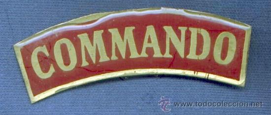 Militaria: India. Insignia de brazo del Ej&eacute;rcito Indio. Commando. - Foto 1