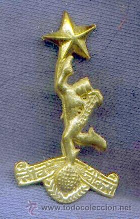 Military Antiques: India.  Insignia de boina del Ej&eacute;rcito Indio. Corps of Signals.