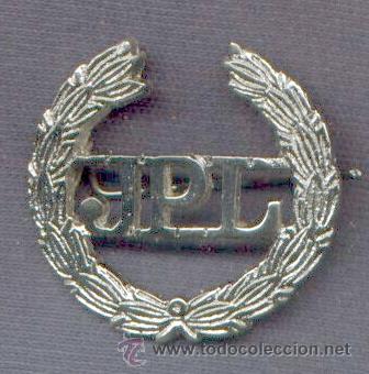 Militaria: India.  Insignia de boina de la Polic&iacute;a India. Jaipur Police.