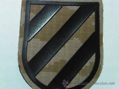Military Antiques: PARCHE EMBLEMA 2&ordf; BANDERA BRIPAC &Aacute;RIDO PIXELADO