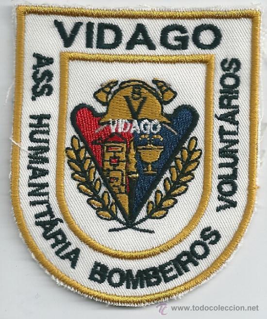 Military Antiques: Portugal. Insignia de tela de los Bomberos Voluntarios. Vidago.