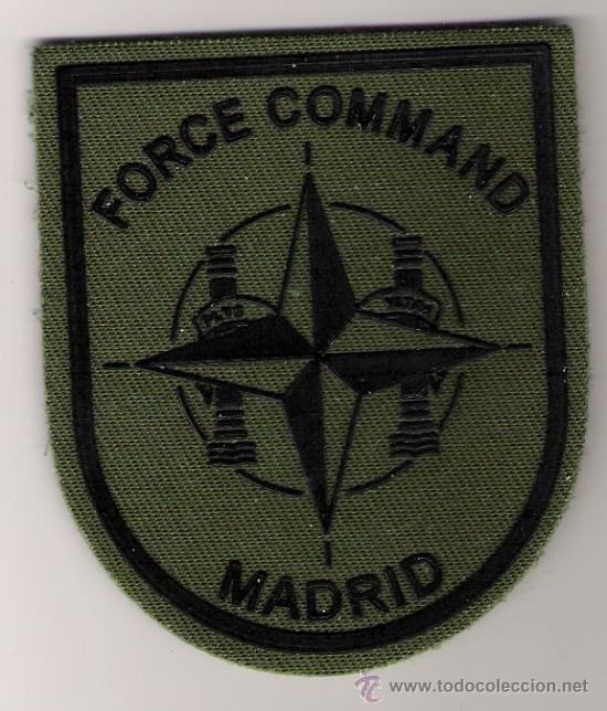 Militaria: PARCHE EMBLEMA FORCE COMMAND VERDE - Foto 1