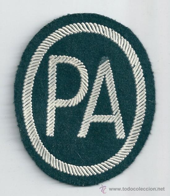 Military Antiques: Espa&ntilde;a.  Insignia de brazo de la Polic&iacute;a A&eacute;rea.