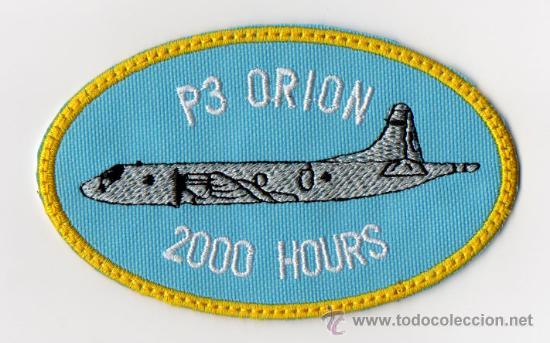Military Antiques: PARCHE 2000 HORAS DE VUELO P3B ORION USA