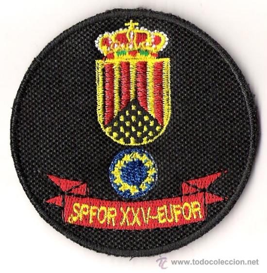 Military Antiques: PARCHE EMBLEMA SPFOR XXV EUFOR