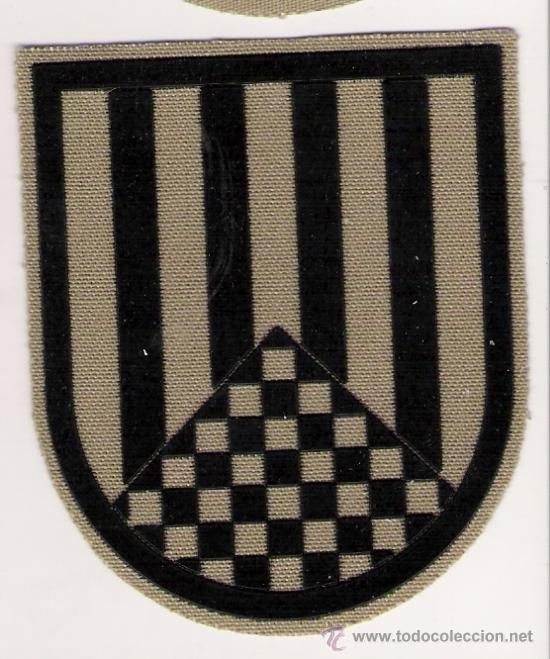 Militaria: PARCHE EMBLEMA DE BRAZO &Aacute;RIDO BRIGADA INFANTERIA LIGERA URGEL IV