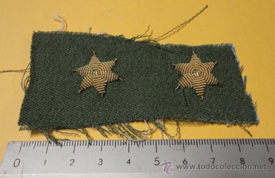 Militaria: Parche con 2 estrellas de la legi&oacute;n - Foto 1