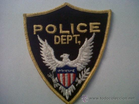 Militaria: PARCHE POLICE DEPT.