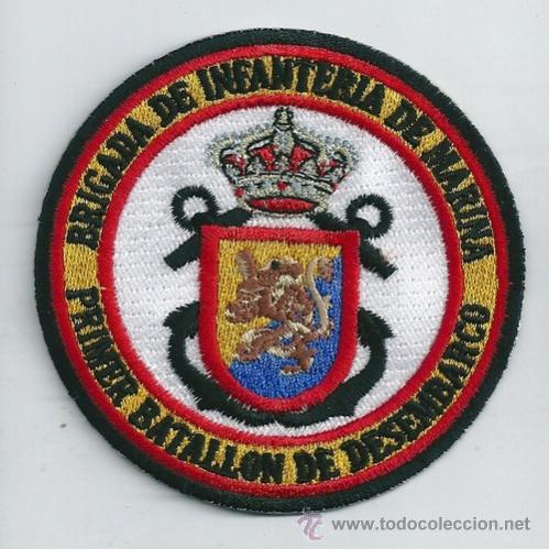 Militaria: Espa&ntilde;a.  Brigada de Infanter&iacute;a de Marina. Primer Batall&oacute;n de Desembarco.
