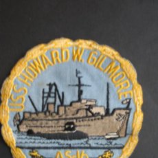 Militaria: USS HOWARD W. GILMORE AS-16.PARCHE AÑOS 60.ORIGINAL.