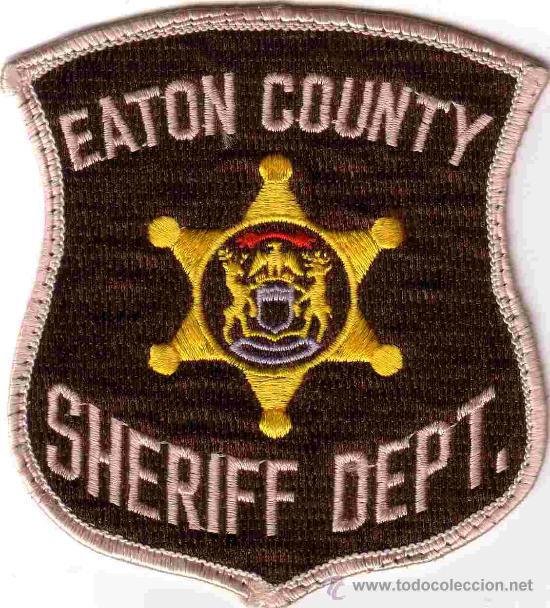 parche policia. eaton county sheriff dept (mich Comprar Parches de