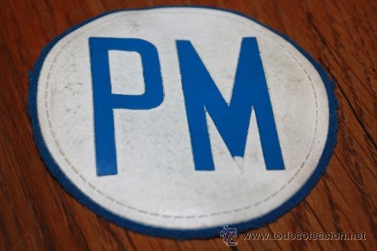 Military Antiques: PARCHE DE TELA DE LA POLICIA MILITAR ESPA&Ntilde;OLA A&Ntilde;OS 70?