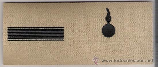 Militaria: PARCHE EMBLEMA DE BRAZO &Aacute;RIDO CABO 1&ordm; ARTILLER&Iacute;A