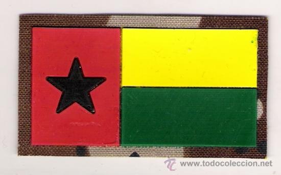 Militaria: PARCHE EMBLEMA BANDERA GUINEA BISSAU