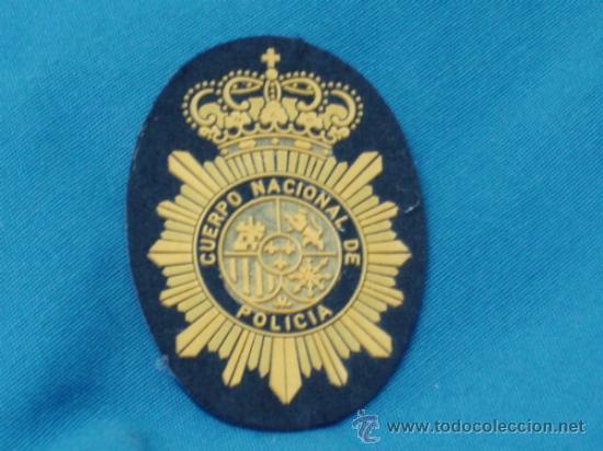Militaria: ANTIGUO PARCHE - CUERPO NACIONAL DE POLICIA