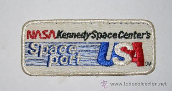 Militaria: Parche norteamericano.  Space Port. NASA.