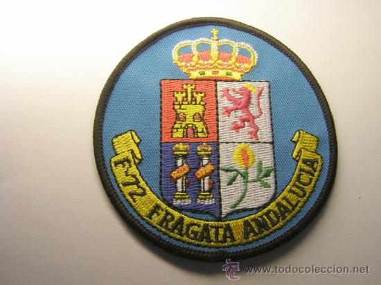 Militaria: Parche de armada espa&ntilde;ola, F-72 FRAGATA ANDALUCIA.