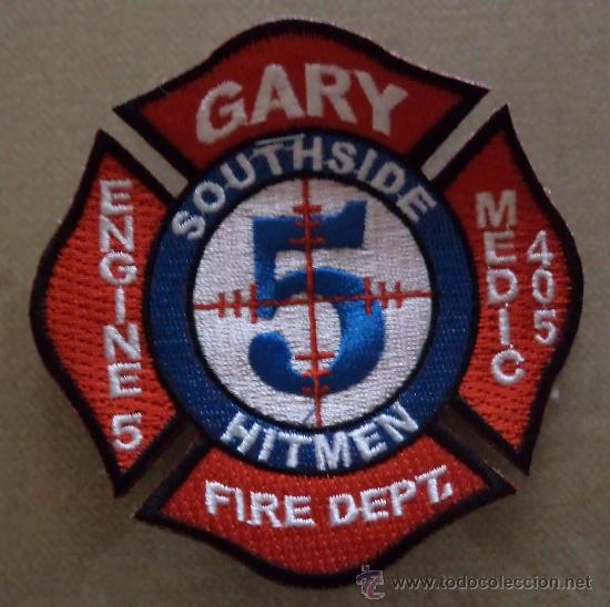 Militaria: PARCHE BOMBERO - Foto 1