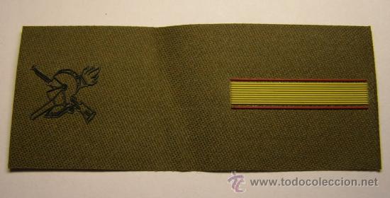 Militaria: Parche de especialista en armamento, ej&eacute;rcito espa&ntilde;ol.