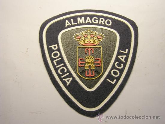 Militaria: Parche de policia municipal, ALMAGRO.