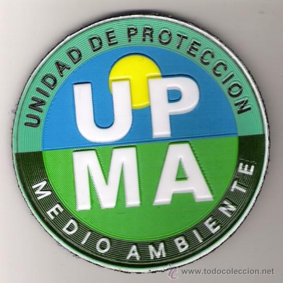 Militaria: PARCHE EMBLEMA UNIDAD DE PROTECCION MEDIO AMBIENTE