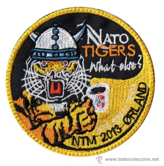 Militaria: AIRFORCE NATO TIGER MEET ORLAND 2013 ORIGINAL OFFICIAL PATCH