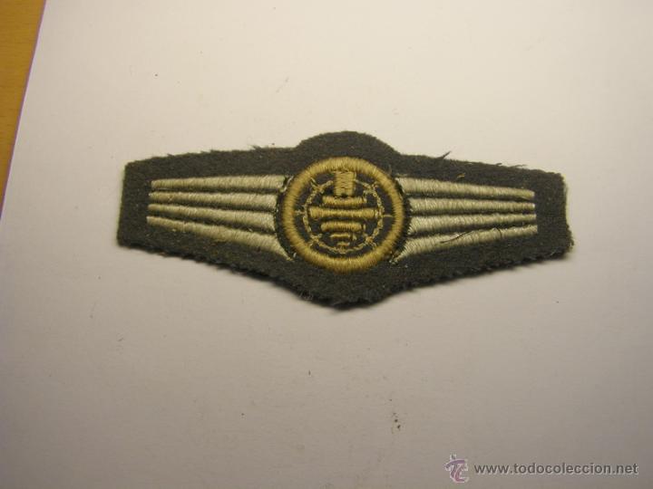Militaria: Parche de pecho bordado del Ej&eacute;rcito Alem&aacute;n, a&ntilde;os 70.
