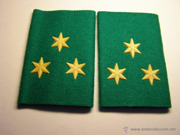 Militaria: Par de hombreras de capitan, Ej&eacute;rcito Espa&ntilde;ol. - Foto 1