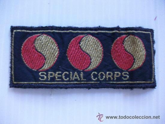 Militaria: PARCHE EMPRESA SEGURIDA O POLICIAL O MILITAR EXTRANJERO , NO SE (?), SPECIAL CORPS.