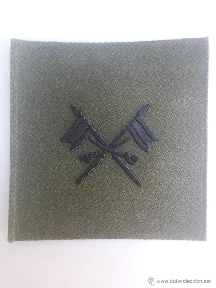 Military Antiques: Parche de tela militar de caballeria de 5 x 5 cms