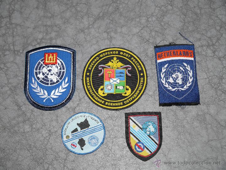 Militaria: lote parches de la onu - Foto 1