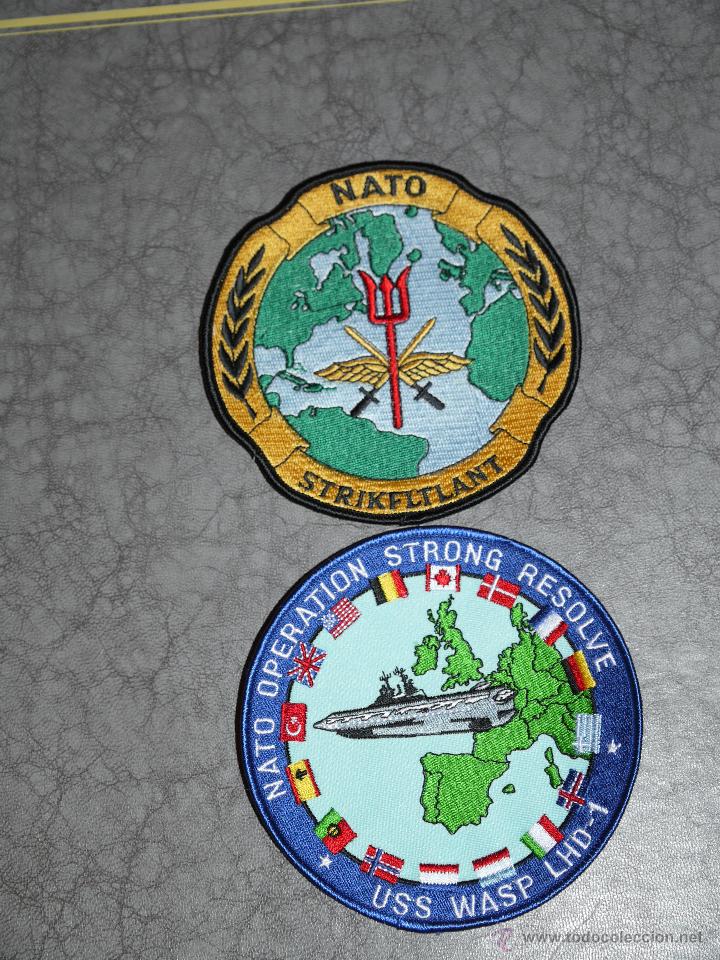 Militaria: parches otan de gran tama&ntilde;o - Foto 1
