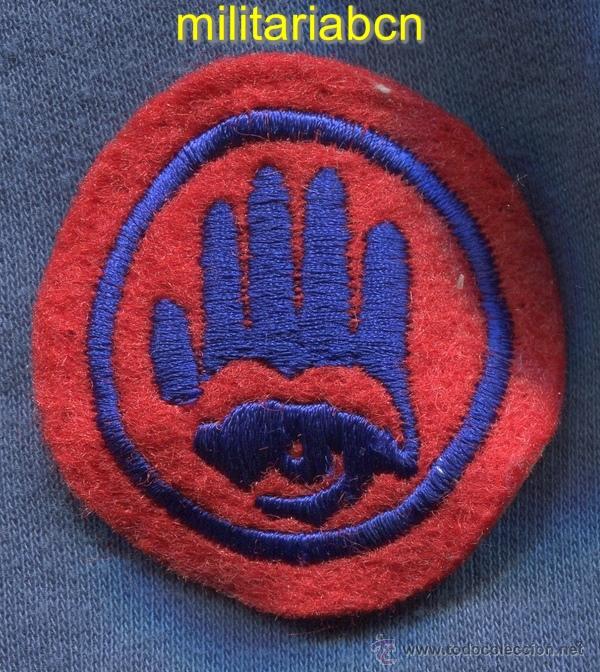 Militaria: Scouts de France. Insignia de tela de los Boy Scouts franceses.