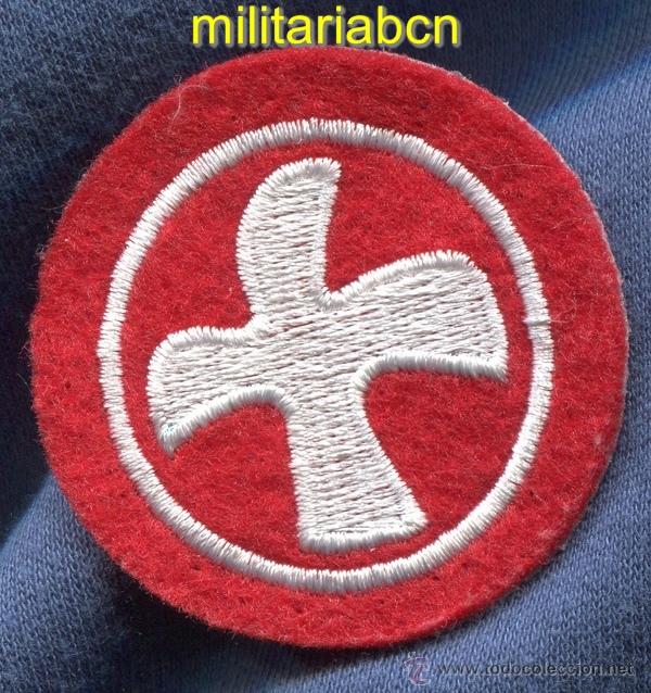 Militaria: Scouts de France. Insignia de tela de los Boy Scouts franceses.
