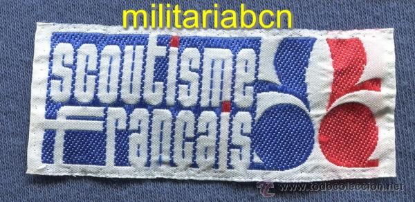 Militaria: Scouts de France. Insignia de tela de los Boy Scouts franceses.