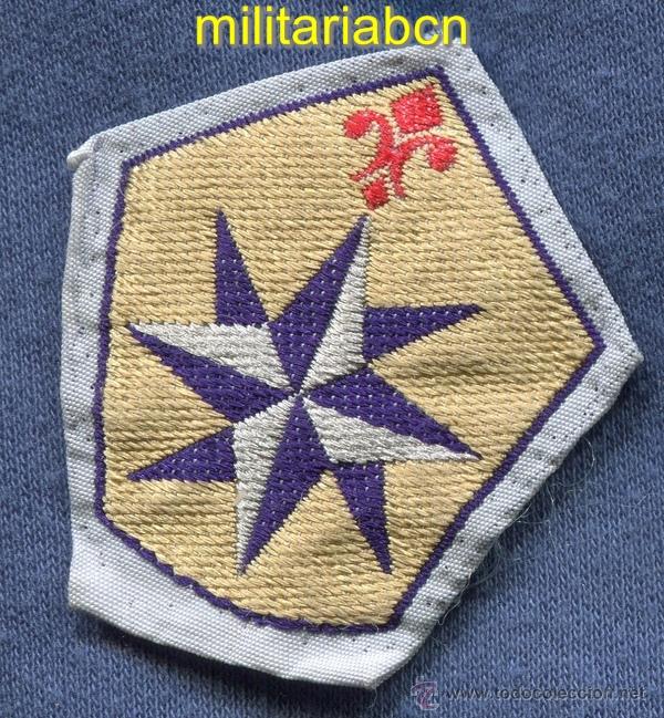 Militaria: Scouts de France. Insignia de tela de los Boy Scouts franceses.