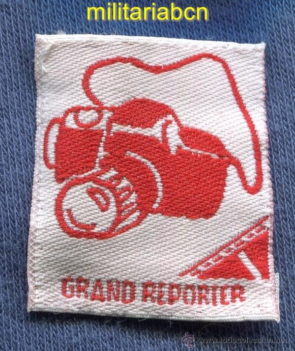 Militaria: Scouts de France. Insignia de tela de los Boy Scouts franceses.