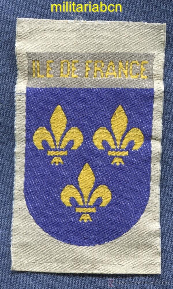 Militaria: Scouts de France. Insignia de tela de los Boy Scouts franceses.