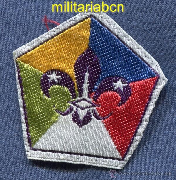 Militaria: Scouts de France. Insignia de tela de los Boy Scouts franceses.