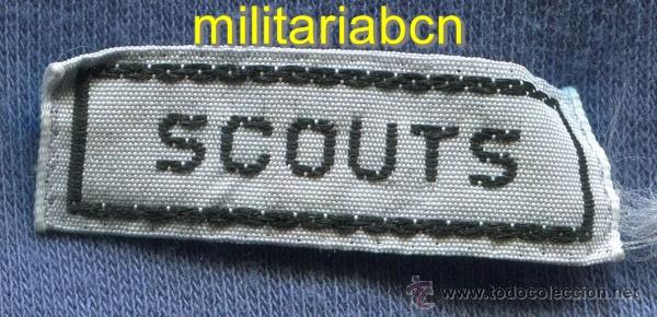 Militaria: Scouts de France. Insignia de tela de los Boy Scouts franceses.