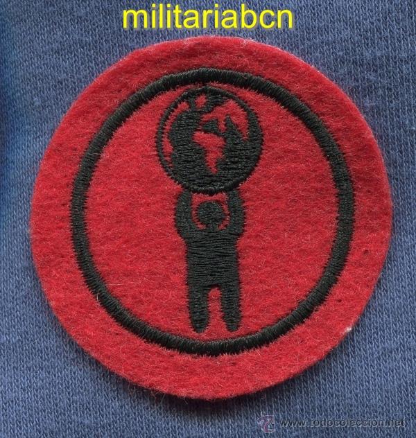 Militaria: Scouts de France. Insignia de tela de los Boy Scouts franceses.