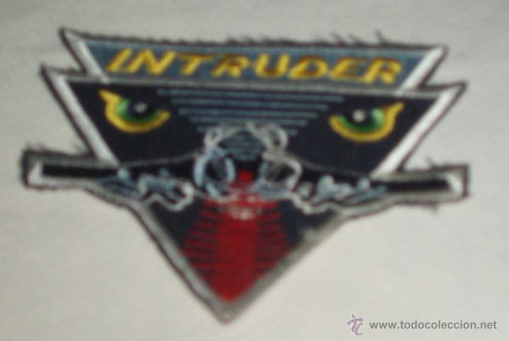 Militaria: parche de tela intruder patrulla de combate americana