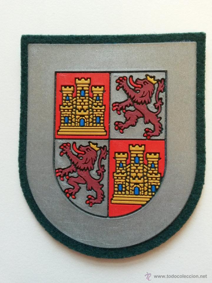 Militaria: Parche policia o guardia civil castilla y leon