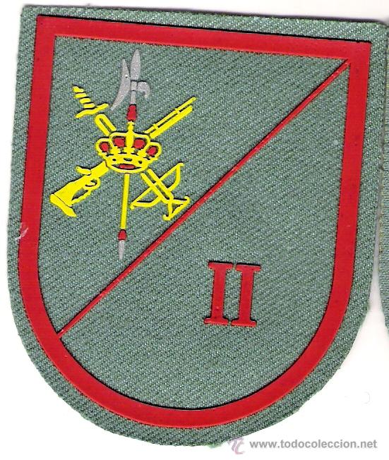 Militaria: PARCHE EMBLEMA DE BRAZO SARGA 2&ordf; BANDERA 1 TERCIO LEGI&Oacute;N