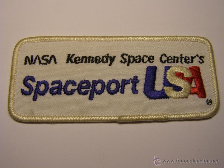 Militaria: Parche bordado de la NASA, SPACEPORT USA