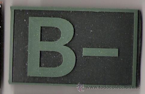 Militaria: PARCHE EMBLEMA GRUPO SANGU&Iacute;NEO PARA UNIFORME B-