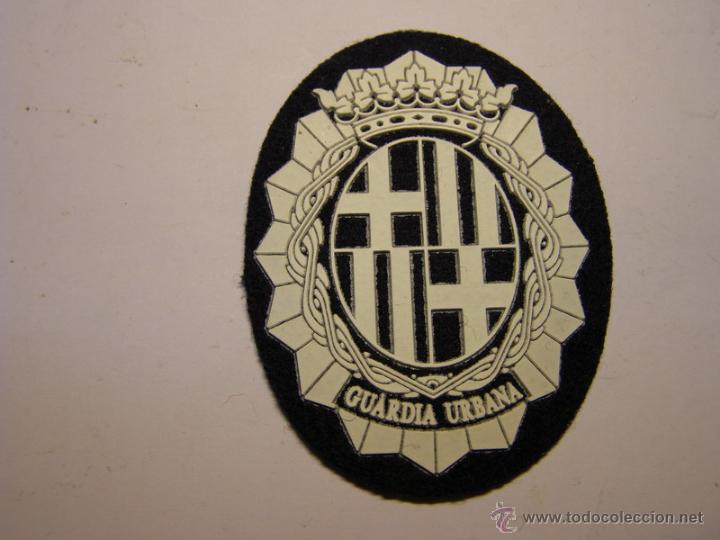 Militaria: Parche Guardia Urbana de Barcelona. Modelo peque&ntilde;o