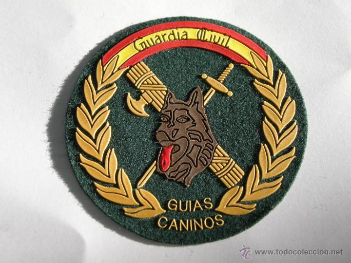 Militaria: PARCHE GUARDIA CIVIL GUIAS CANINOS ORIGINAL