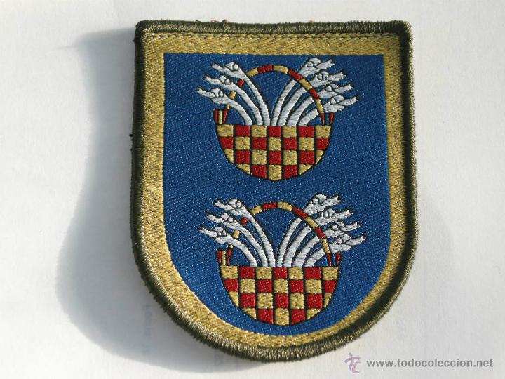 Militaria: PARCHE BORDADO EJERCITO DE TIERRA ORIGINAL - Foto 1
