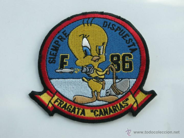 Militaria: PARCHE ARMADA ESPA&Ntilde;OLA BORDADO ORIGINAL